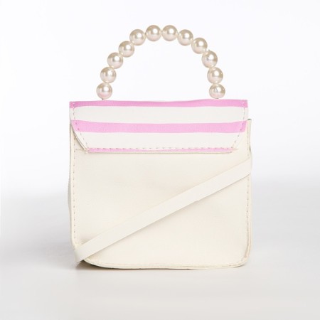 Baby bag on a magnet, milk/pink color-1