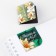 Magnetic bookmarks for books in the postcard "Teacher No. 1", 4 pcs