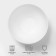 Luminarc diwali salad bowl, 750 ml, d = 14.5 cm, glass ceramic, white