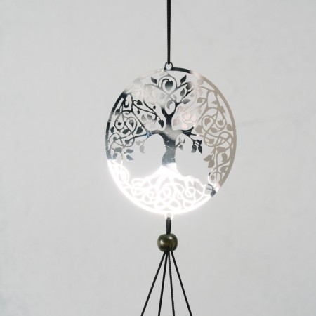 Wind Music Metal "Tree" 4 tubes 68 cm-2