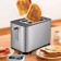 Toster KitFort KT-6210, 850 W, 7 grip modes, 2 toasts, metallic