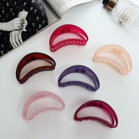 Hair crab "Frida" arc, 9 cm, mix-1
