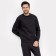 The male sweatshirt was launched, the color is black, size 50