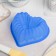 The form for baking the share "Heart. German cupcake ", silicone, 17 × 17 cm, mix color