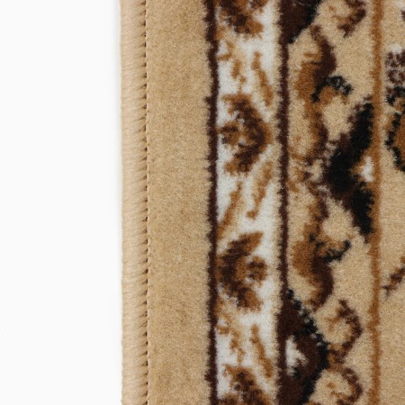 Carpet rectangular mocha 60x110 cm, pp 100%, juts-1