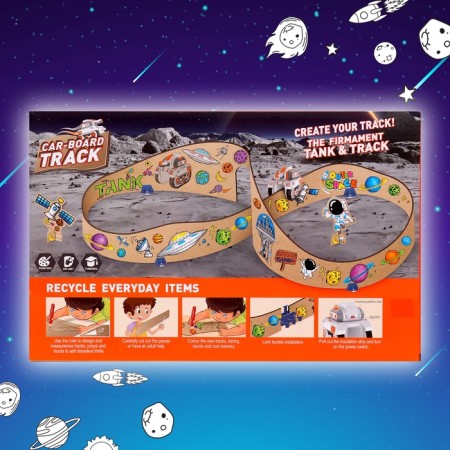 The Paratky Automobile Track, several assembly options, works from batteries-10