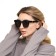 Women's sunscreen glasses "OneSun", UV 400, pipe 15 cm, lens 5.2x4.2 cm