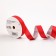 Tape "tiffany" for decor and gifts, red, 2 cm x 50 m