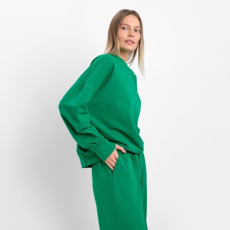 CASE CASE COMPLEMENT (sweatshirt and trousers), green, size 46-48-3
