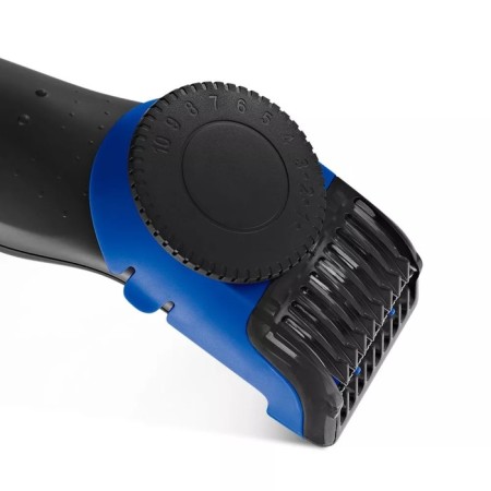 Kitfort KT-3124-3 hair trimmer, for beard/mustache, from battery, black and blue-2