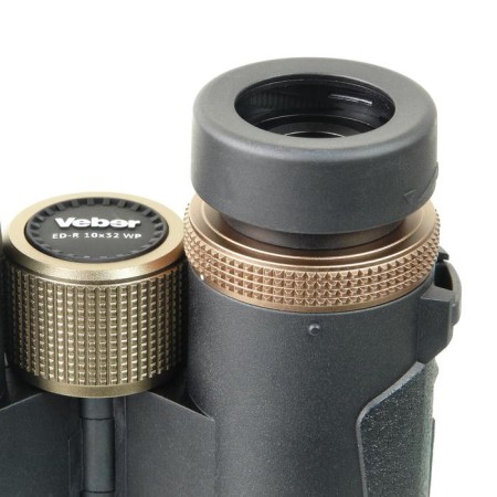 Binoculars VEBER ED-R, 10 × 32 WP, black color-4