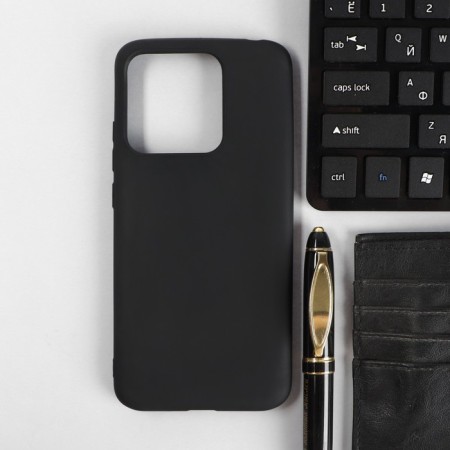 Pero cover, for Xiaomi Redmi 10a, silicone, black