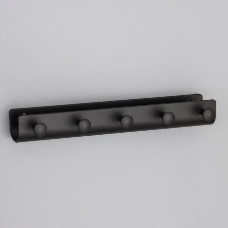 Bits for 5 hooks "Stav", 27.5 × 4 × 3.5 cm, black color