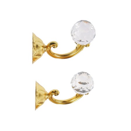 The hook for the curtains "tundra" ks008, one -rod, color gold