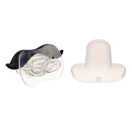 Dummies-prick, silicone orthodontic "best child", from 6 months, with a cap-4