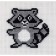 Set for embroidery "Children's stories. Raccoon »12 × 12 cm