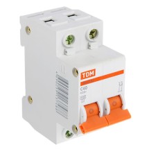 Switch automatic TDM VAL47-63, 2P, 40 A, 4.5 ka