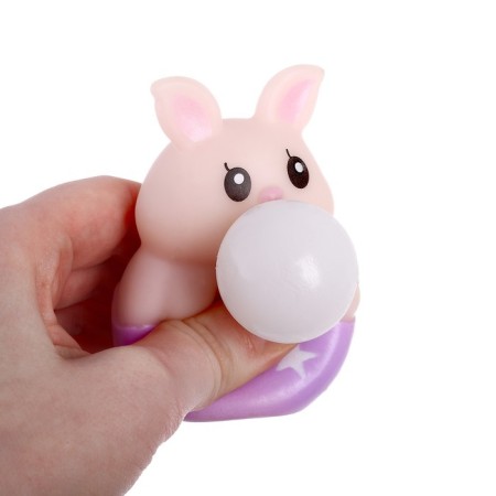 Anthistress Mick "Bunny with a chewing gum", with air, Mix color, in showbox-1