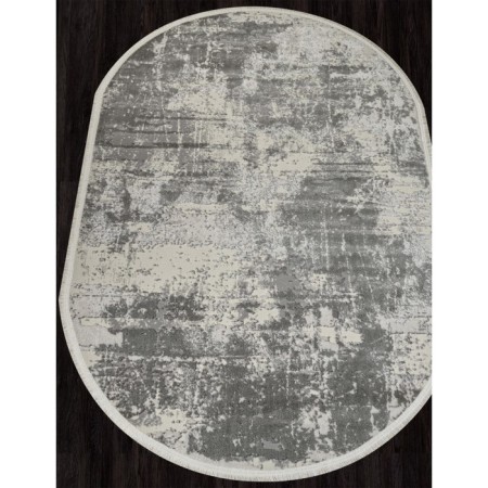 Oval Kardolen Marmaris carpet, size 192x290 cm, color Gry/Gry-1