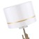 CHART 1x14 table lamp 40W, size 26x26x45 cm, color gold