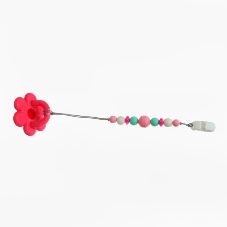 Rubser - Silicone toy on the holder "Flower" "-1
