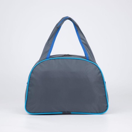 Sports bag with lightning, gray/blue color-1