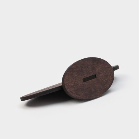 Wild Kitchen's plate “Reserve”, 14.5 × 5 cm, plywood, dark beech-6