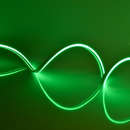 Flexible Neon Uniel, 6x12 mm, IP67, 5 m, 120 LED/m, 12 V, Green glow glow