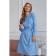 Women's dress, size 48, blue color 5557