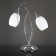 Table lamp 2x60W E27, size 35.5x16x42.5 cm