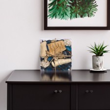 A set of dried flowers made of natural materials with the aroma of the sea breeze 