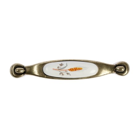 Handle of the Wheat Cappio Ceramics bracket, 96 mm, bronze color-2