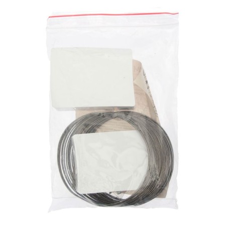 Cornice - string, two -row, 5 m, plastic hook-1