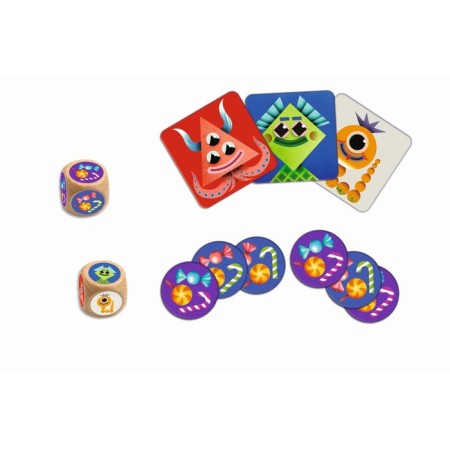 DJeco card game "Funny monster"
