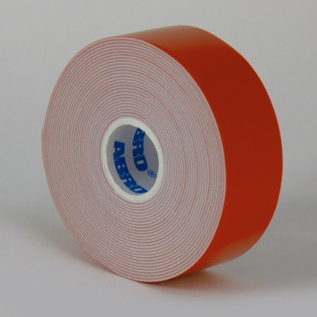 Bilateral tape ABRO OE-30-R, on a foamed basis, heat-resistant, white, 30 mm x 5 m