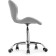 Computer chair Trizor Metal/Eco -leather, Chrome/Gray 53x53x69 cm