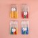 Frushed with a cap, 12.5 cm, 5 pcs, colorful color
