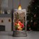 LED figure “Snow with a snowman” 13.8 × 30 × 8.4 cm, plastic, AAX3 batteries (not in the kit), USB, glow warm white