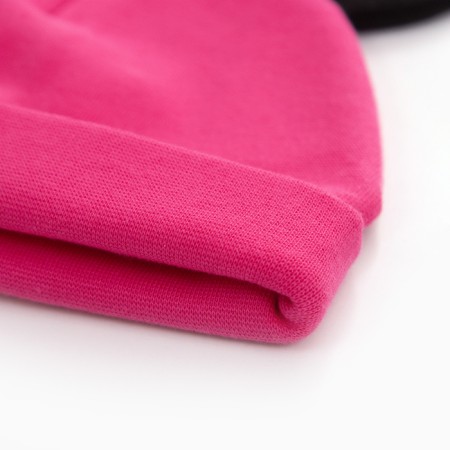 Hat for girls, pink color, size 52-54-1