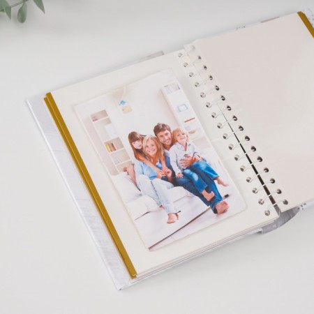Photo album magnetic 10 sheets "Our little happiness" 2x16x19 cm-4