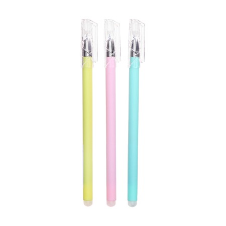 Gel handle with erased ink 0.5 mm, blue rod, body with a mix