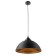 Lamp Bayerlux "Dome" 1x40W E27 black and gold 40x40x22-122 cm