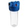 Zein filter case, 10sl, 1 ", for cold water, key, fastening, transparent