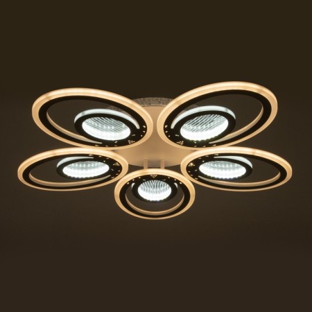 Causteen from the remote control 1911/5wt LED 160W Dimmer white 68x68x8.5 cm Bayerlux-13