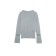 Female jumper with flared sleeves Contse Elegant, size XS, color Moon Grey