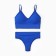 Female set (top, thongs), blue color, size 42-46