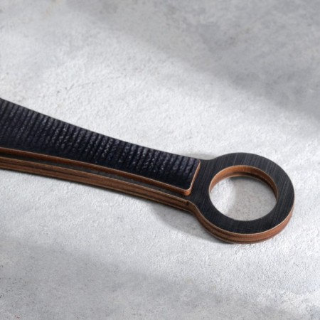 Wooden souvenir "kunai" color flame-2