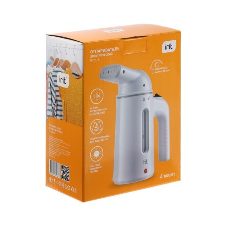 IRIT IR-2313 steamer, manual, 1000 W, 200 ml, 25 g/min, white-6