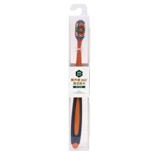 Toothbrush with soft bristles 360 °