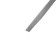 Tundra file, trihedral, steel U10, wooden handle, No. 2, 150 mm